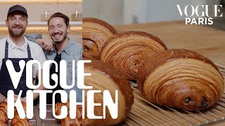 Cédric Grolet shares his pain au chocolat recipe from his boulangerie in Opéra  Vogue Paris [upl. by Eteragram]