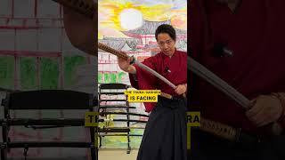 How You’re Sheathing a Katana Incorrectly [upl. by Eob]