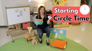 How to Start Toddler and Preschool Circle Time BacktoSchool [upl. by Ahsenhoj]