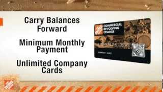 Commercial Credit  The Home Depot [upl. by Trinee336]