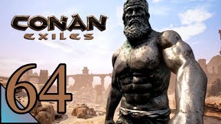 Conan Exiles 64 Entrance Way Enclosure Lets Play Conan Exiles Gameplay [upl. by Beaver209]