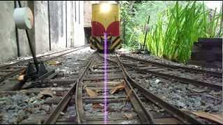 Rideon backyard railroad 10  Locomotive sound [upl. by Willtrude]