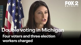 Election FRAUD in Michigan after double voting report [upl. by Kathrine]