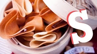 Chinese Fortune Cookies Recipe [upl. by Razatlab]