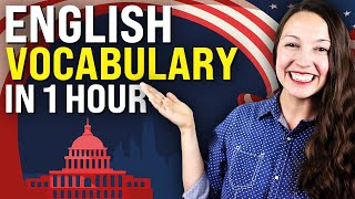 English Vocabulary in 1 hour advanced vocabulary lesson [upl. by Akinej]