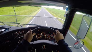 Kenworth K200 ride along and POV [upl. by Goodman523]