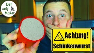 Schinkenwurst selber machen  Geflügelwurst selber machen  Brühwurst selber machen  Der self Maker [upl. by Drusus]