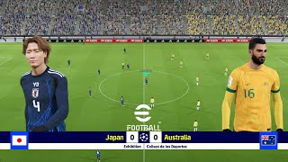 eFootball™ 2025  Japan 🆚 Australia  v410  PC 2k [upl. by Anatola331]