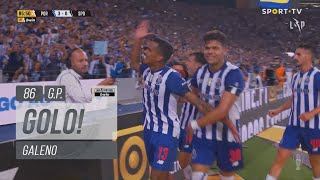 Goal  Golo Galeno FC Porto 30 Sporting Liga 2223 3 [upl. by Esened]