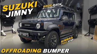 2024 Suzuki Jimny Accessories Front Grill Roof Carrier Jimny Ladder Foot Step Jimny accessories [upl. by Anastice]