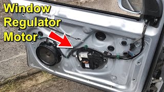 Window Regulator Motor  Volkswagen Golf Mark 5 [upl. by Airetak]