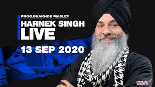 🔥HARNEK SINGH LIVE FROM UPGRADE TV STUDIO🔥13 Sep 2020 [upl. by Ahsuas]