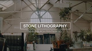 Printmaking Techniques and Processes Stone Lithography [upl. by Iand]