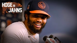 Bears minicamp report  Caleb William observations [upl. by Ashwin]