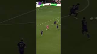 Jordi Alba Dribbling 5 Players Assist Lionel Messi Goal 02032024 [upl. by Fryd5]