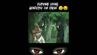 KURENAI USING GENJUTSU ON GOD OF GENJUTSU 😌😏itachi kurenai genjutsu uchiha sharingan naruto [upl. by Norak264]