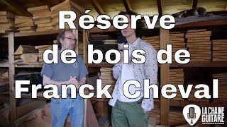 Le luthier Franck Cheval fait la visite de sa fabuleuse réserve de bois de lutherie [upl. by Ahsiele]