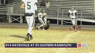 Hayesville vs Eastern Randolph [upl. by Oiracam832]