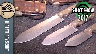 White River Firecraft Knives WHOAH SHOT Show 2017 [upl. by Tedd566]