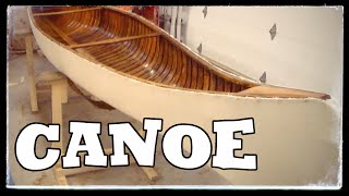 Cedar Plank Canoe Restoration  Ep8  ReCanvassing [upl. by Wilson]