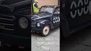 Fiat 500 C Topolino 1950 1000 Miglia 2024 [upl. by Gisela]