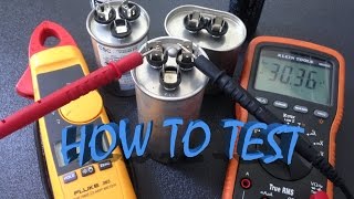 How to test capacitor [upl. by Noval]