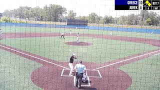 2024 NYS SR American Legion Baseball Game 1 Greece vs Jurek [upl. by Ddot336]