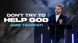 Amir Tsarfati Dont Try to Help God [upl. by Noerb357]