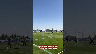 MARCOS LLORENTE y su puesta a punto en la PRETEMPORADA del ATLETI [upl. by Wemolohtrab]