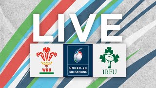 Wales v Ireland  Full Match  Six Nations Under20s 2021 [upl. by Olympie129]