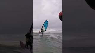 Windsurf Wave Wimereux France with Nicoloop 19 12 2023 [upl. by Edlin]