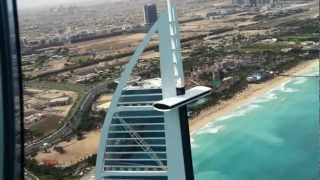 Burj al Arab Helicopter landing HD [upl. by Amuh]