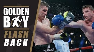 Golden Boy Flashback Canelo Alvarez vs Liam Smith FULL FIGHT [upl. by Nonek]