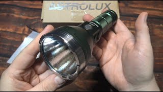 AstroLux FT03S SFH55 LED Flashlight Review [upl. by Thorma]