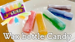 ワックスボトルキャンディを作ってみた！【ASMRお菓子Make Wax bottle CandyNikLNips】 [upl. by Amann]