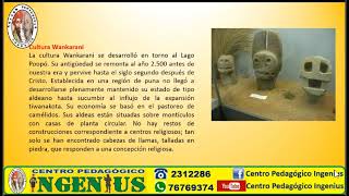 PRIMERAS CULTURAS DE BOLIVIA PARTE 1 Clase 1 de Historia de Bolivia [upl. by Adnamaa]