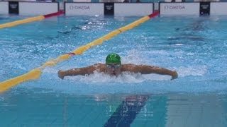 Mens 100m Butterfly SemiFinals  London 2012 Olympics [upl. by Ahgiel]