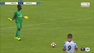 15 Years old Lucien Agoume ADONG midfielder quot Fc Sochaux vs PSG semi final 28052017 [upl. by Nnylsia]