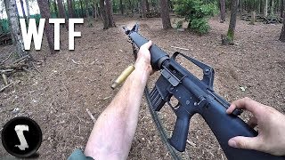 Scaring the  out of Players with Ultra Realistic Vietnam M16 Rifle [upl. by Cherri206]