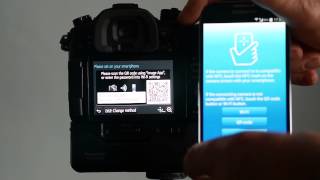 NFC and QR Connection To Panasonics Image App for Micro Four Thirds Cameras [upl. by Kynthia]