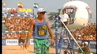 AVP Volleyball 1995 Chicago Semifinal [upl. by Townshend]