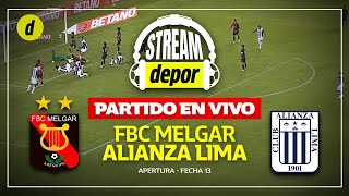 FBC MELGAR 1  0 ALIANZA LIMA  TORNEO APERTURA  LIGA 1 2024  Reacción goles y comentarios [upl. by Ahseiym302]