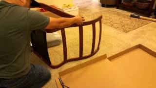 Ikea Poang Chair  How to Assemble amp Review [upl. by Alroi322]