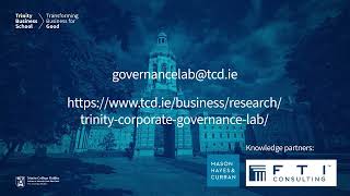 Introduction to the Trinity Corporate Governance Lab [upl. by Nylkcaj]