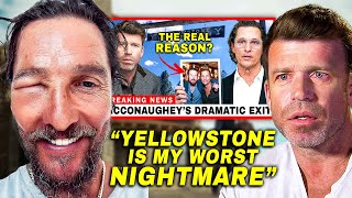 Why Matthew McConaughey Walked Away From Yellowstone Series [upl. by Adarbil263]