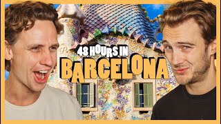 24 HOURS IN BARCELONA ft The Best Restaurants Bars amp Bakeries [upl. by Enytsirhc]