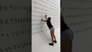 Human Calculator Solves World’s Longest Math Problem shorts [upl. by Ainosal]