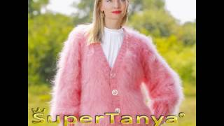 SuperTanya pink mohair cardigan [upl. by Eggleston751]