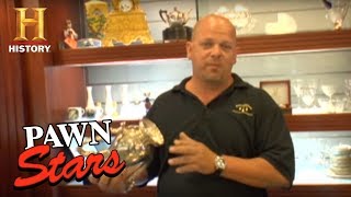 Pawn Stars How To if Silver is Fake or Real  History [upl. by Guerra]