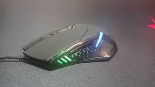 Mouse Centrophorus M601 RGB Redragon [upl. by Eciruam998]